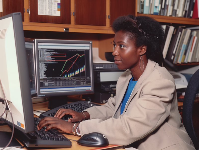 Professional financial coach conducting one-on-one capital management session